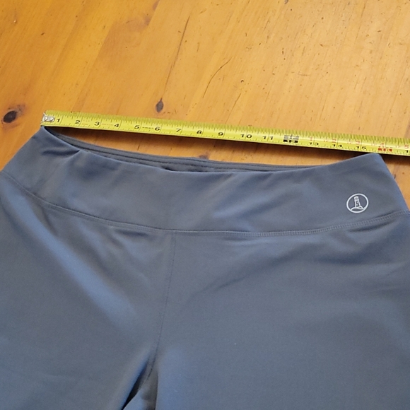 Lands end wide leg crop  gray active pant size L - Picture 6 of 6